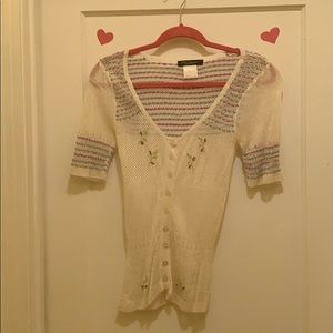 Betsey Johnson two piece skirt set